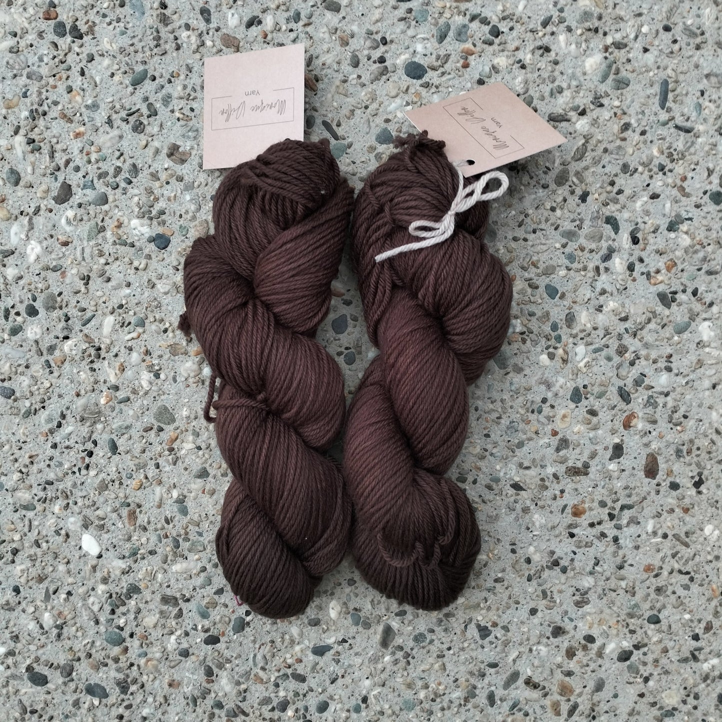 Merri 8 ply Merino // Chocolate