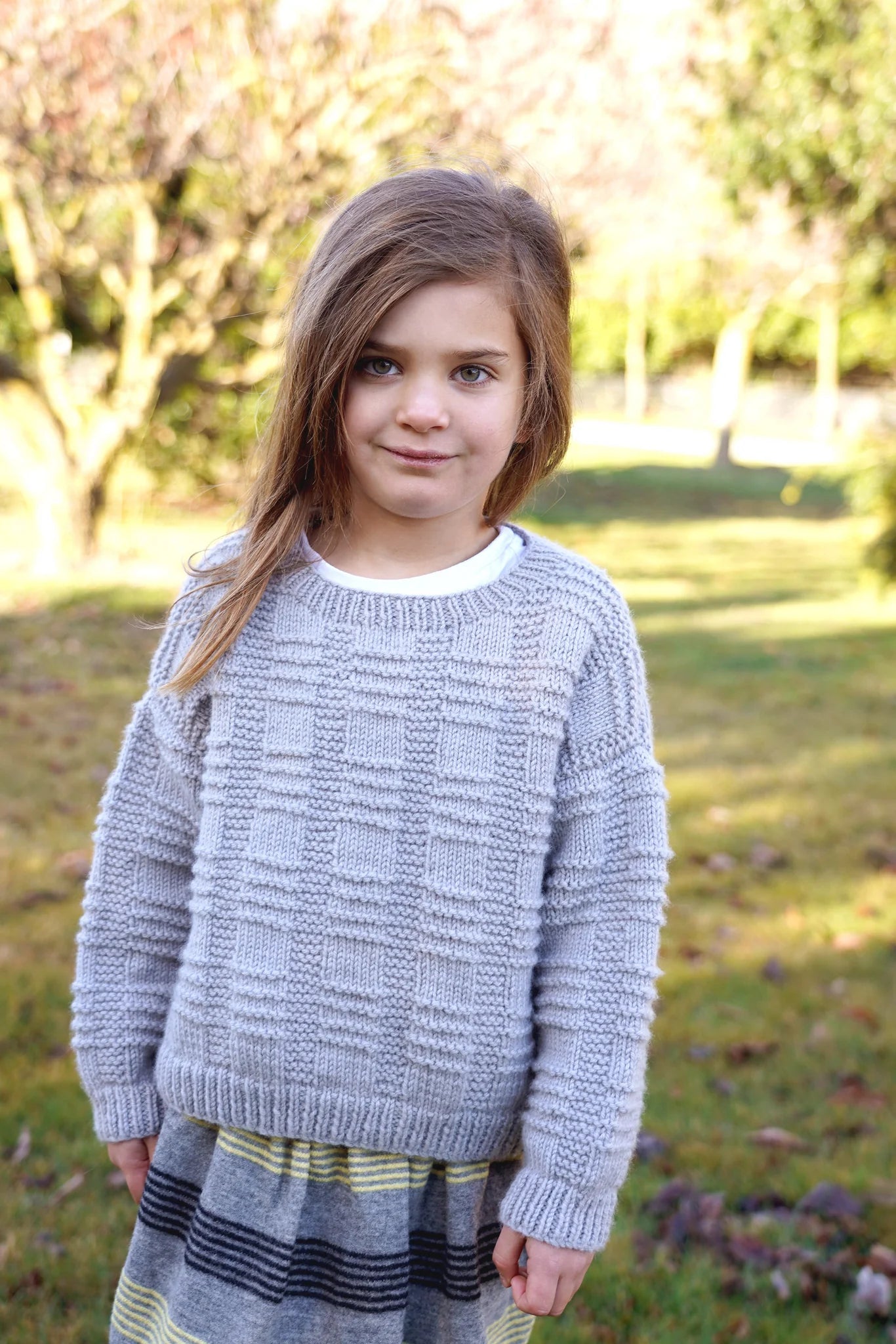 Silver Sweater Knit Pattern