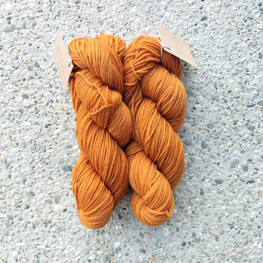 Merri 8 ply Merino // Pumpkin Spice