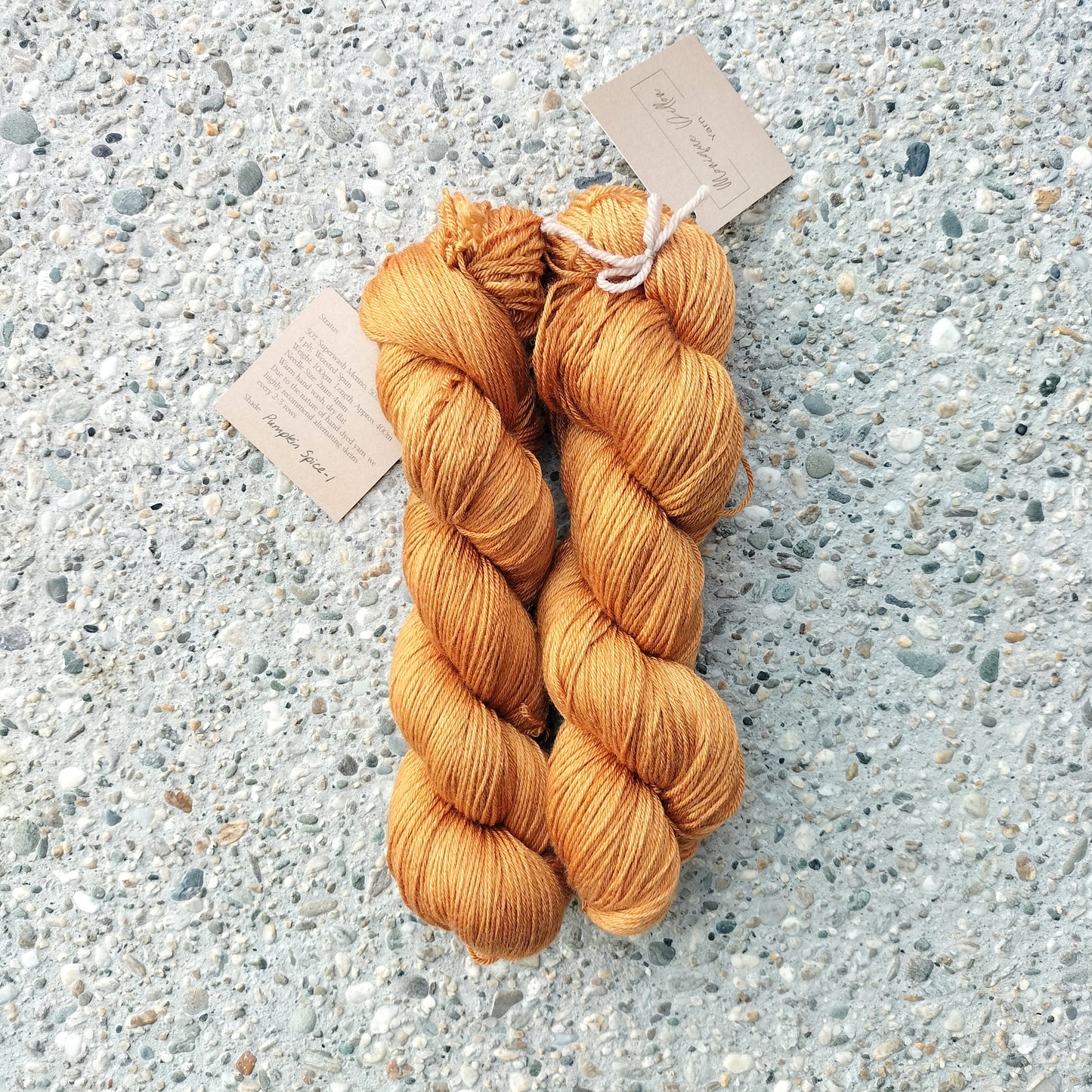 Stratus 4 ply Silk Merino // Pumpkin Spice