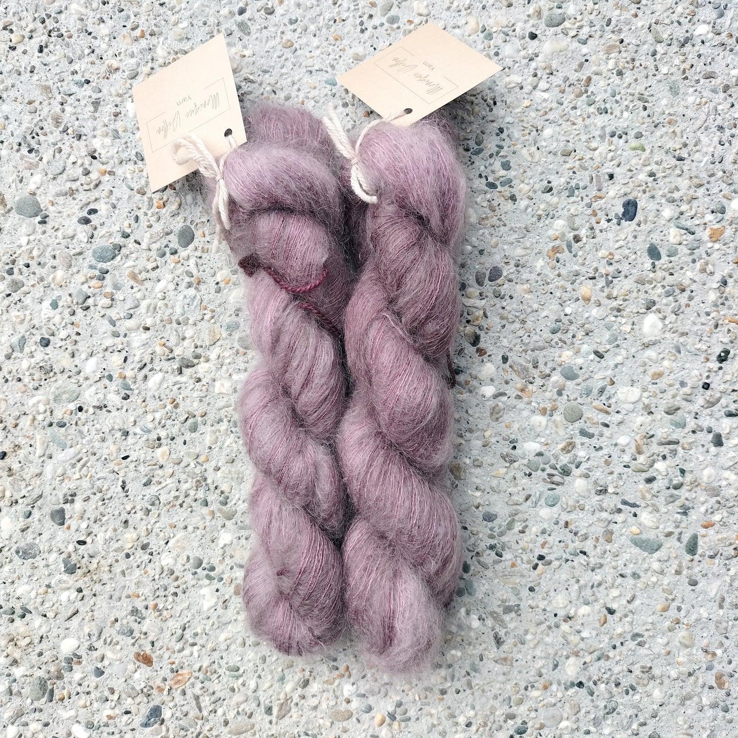 Kiddo 2 ply Mohair Silk // Damson