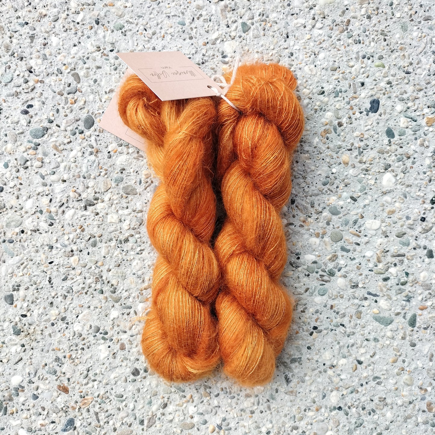 Kiddo 2 ply Mohair Silk // Pumpkin Spice