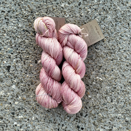 Stratus 4 ply Silk Merino // Blush OOAK