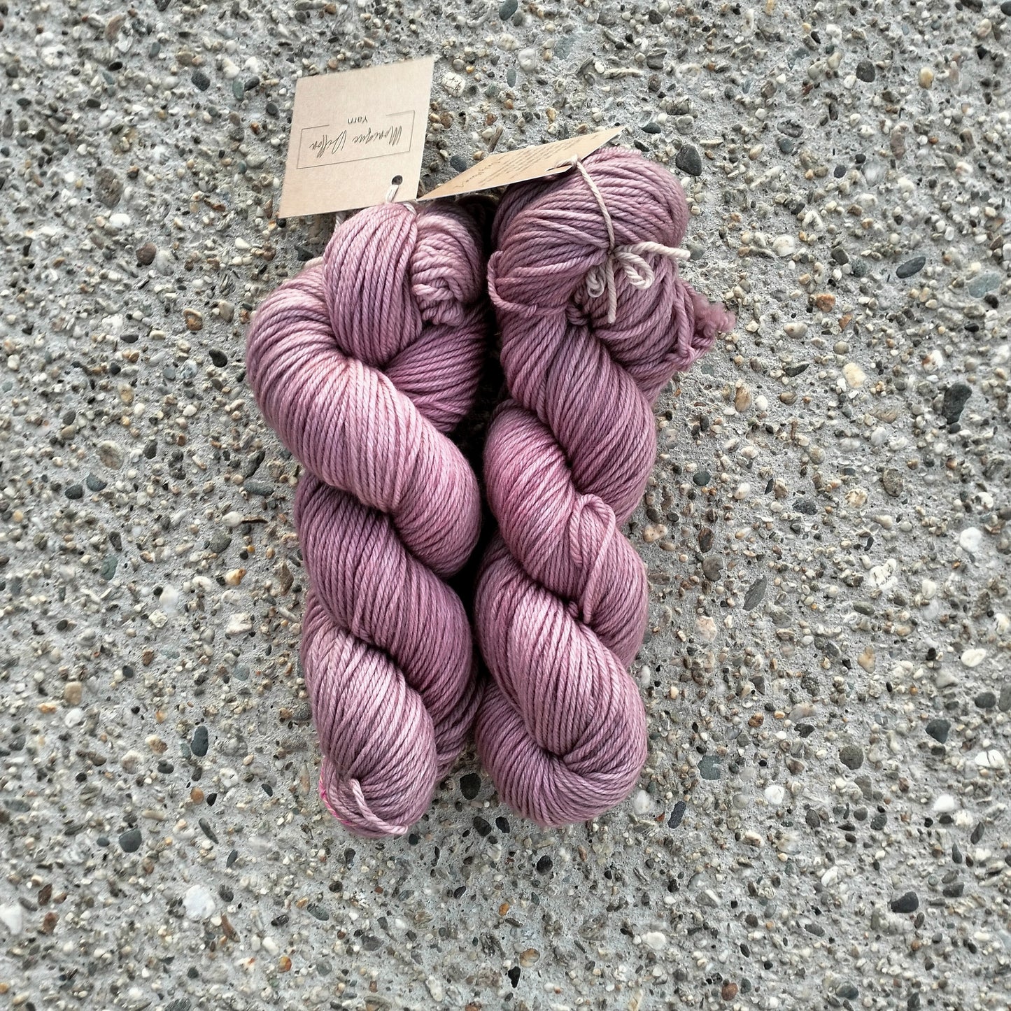 Merri 8 ply Merino // Dusty Mauve