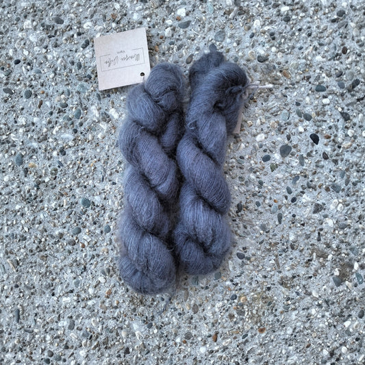 Kiddo 2 ply Mohair Silk // Graphite