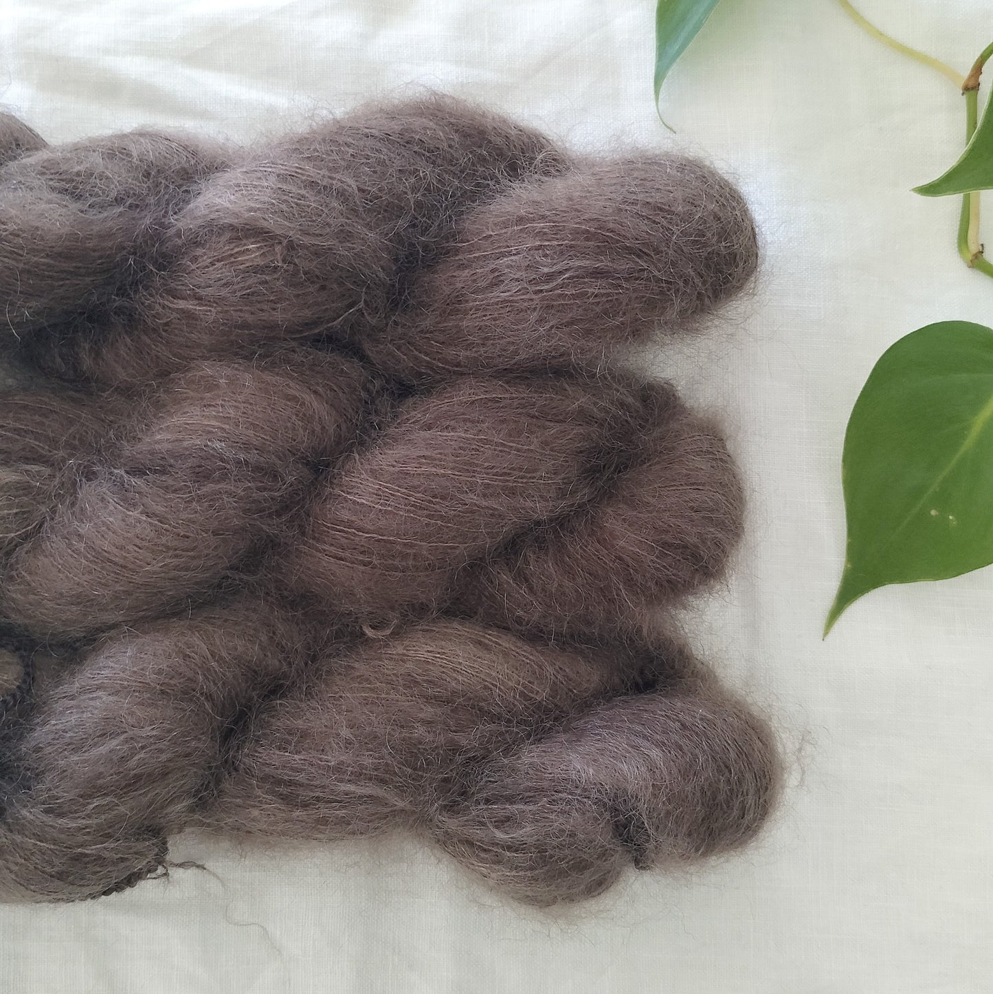 Cirrus 2 ply Mohair Silk // Chocolate