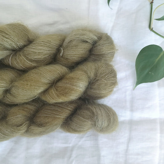 Cirrus 2 ply Mohair Silk // Moss