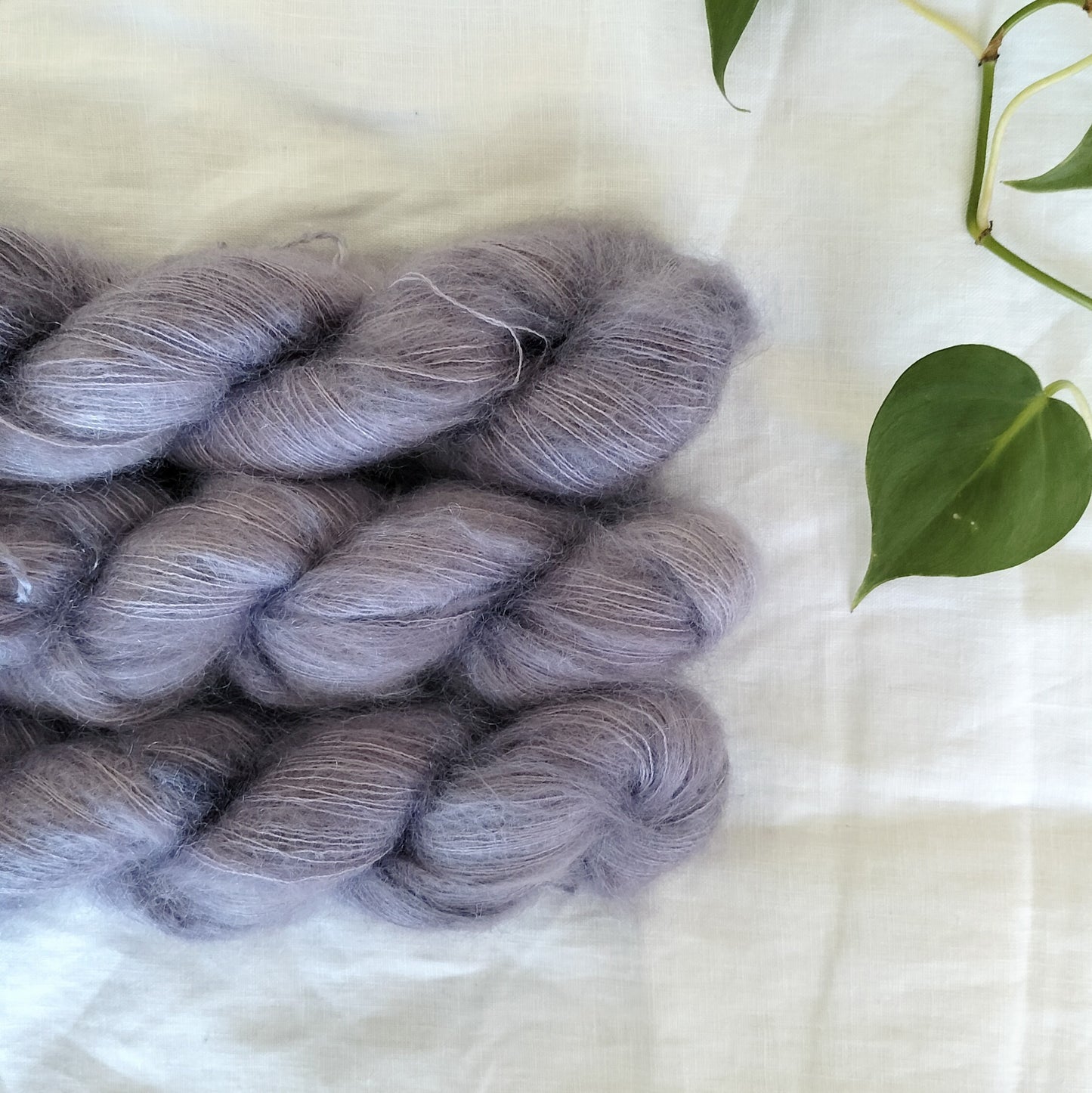 Cirrus 2 ply Mohair Silk // Amethyst