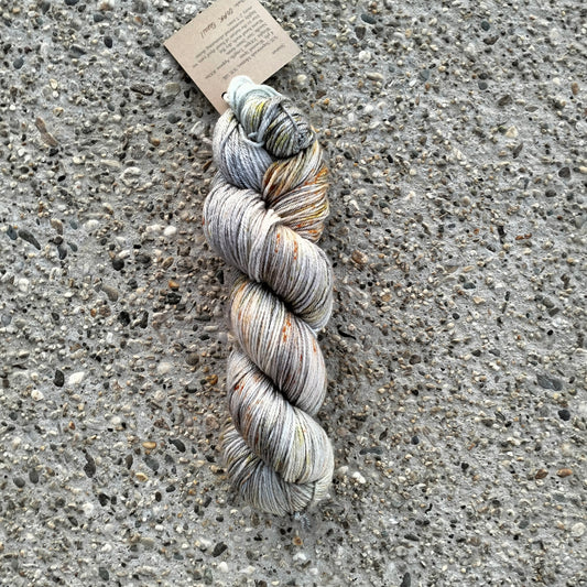 Stratus 4 ply Silk Merino // Quail OOAK