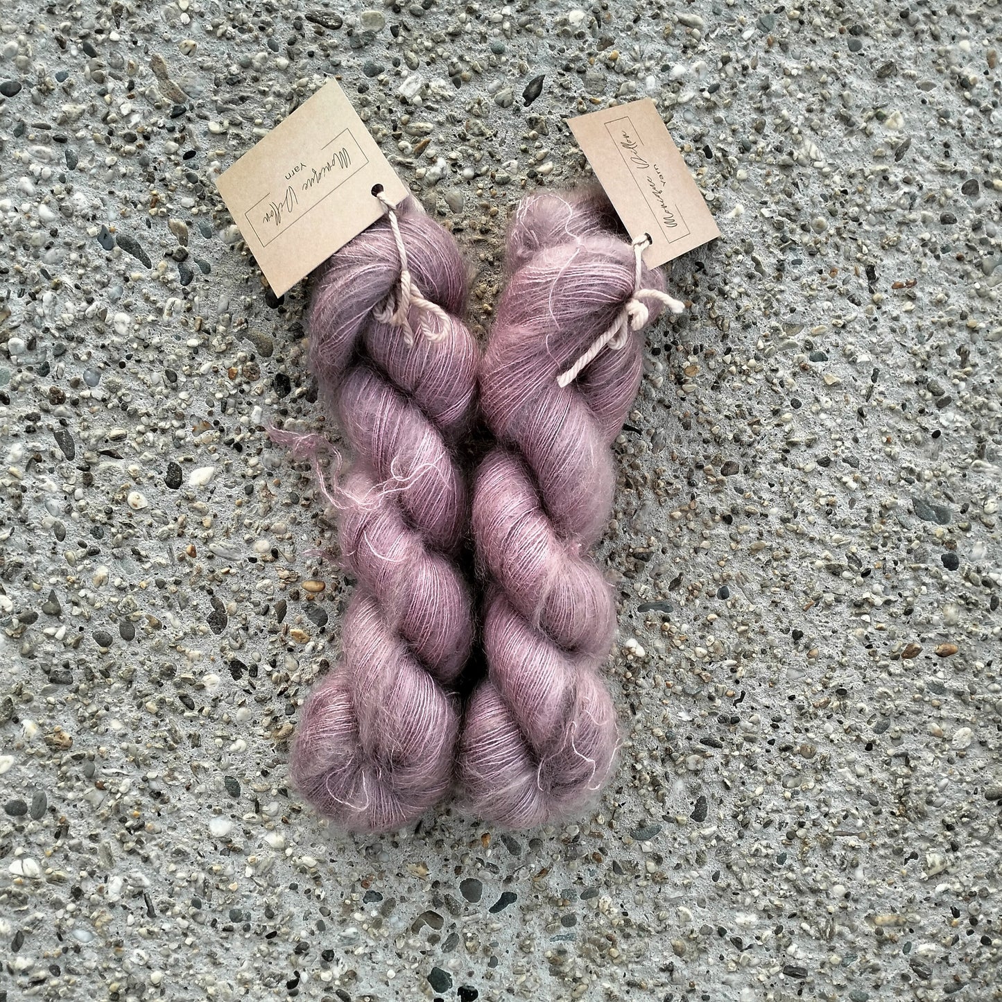 Kiddo 2 ply Mohair Silk // Dusty Mauve