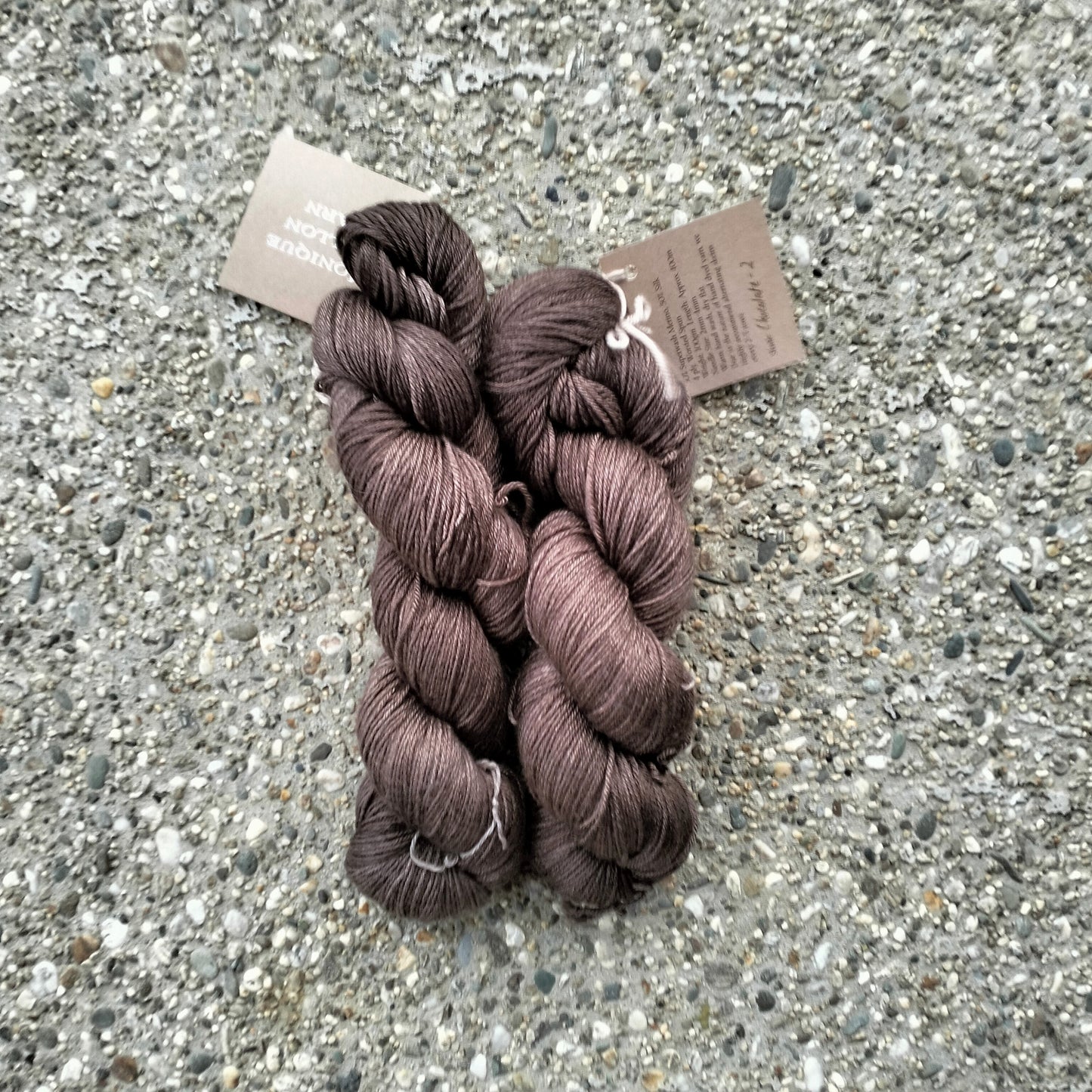 Stratus 4 ply Silk Merino // Chocolate