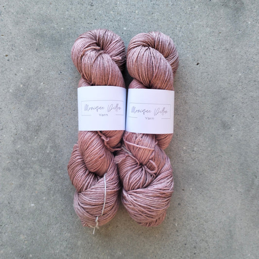 Stratus 4 ply Silk Merino // Mauve Mist
